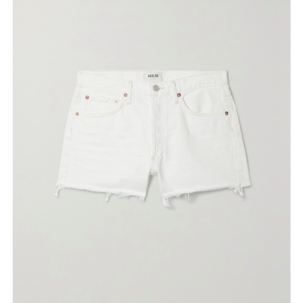 Agolde White Shorts